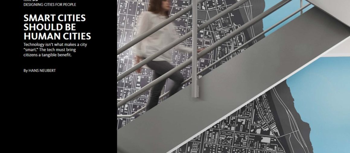 SMART CITIES SHOULD BE HUMAN CITIES