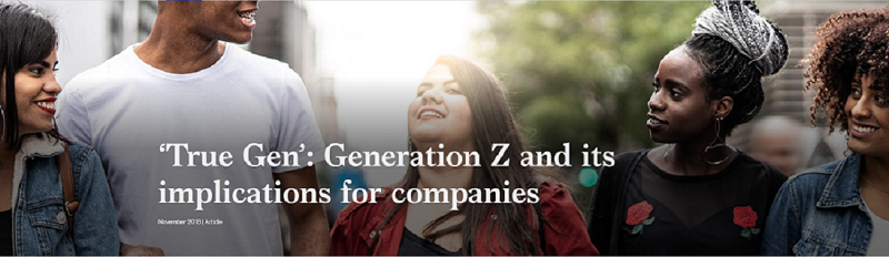 ‘True Gen’: Generation Z and its implications for companies