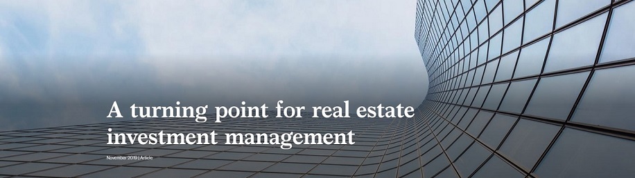 A turning point for real estate investment management
